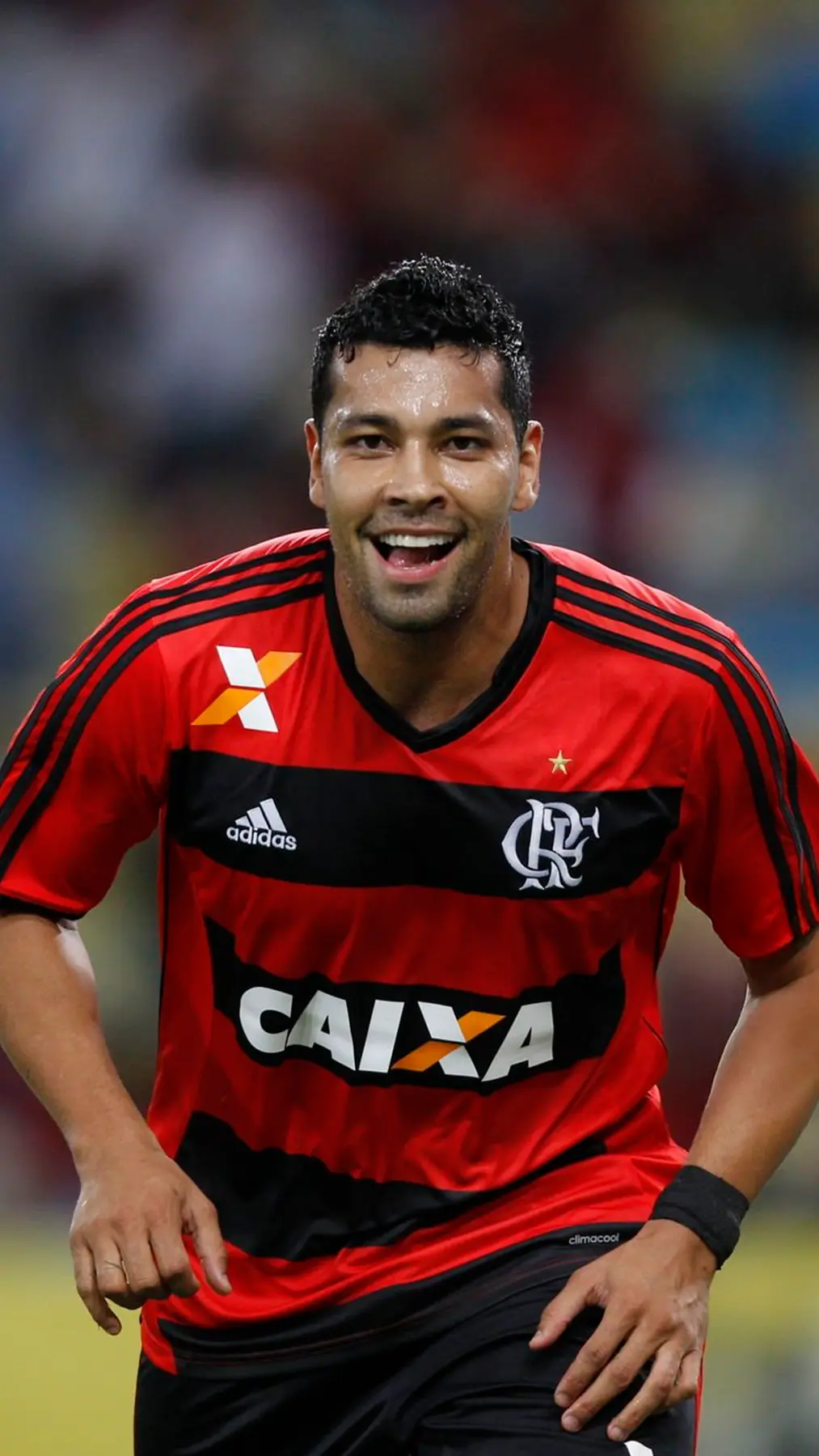 André Santos com a camisa do Flamengo